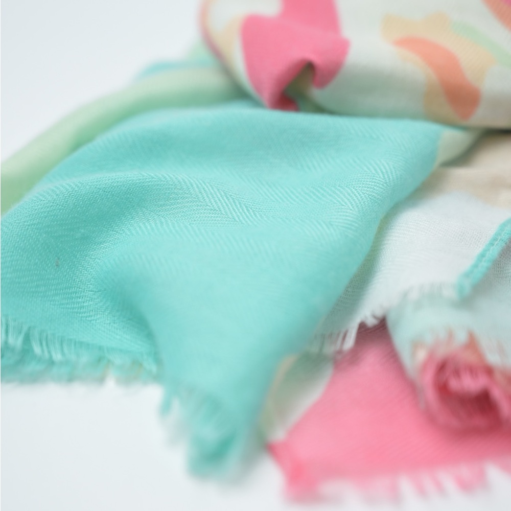 Colorful Patterned Scarf - Picture 3 of 3